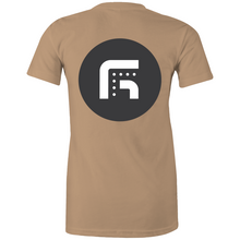 Load image into Gallery viewer, Reality Games AS Colour - Women's Maple Tee (Large Logo) - Reality Games Australia