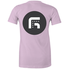Load image into Gallery viewer, Reality Games AS Colour - Women's Maple Tee (Small Logo) - Reality Games Australia