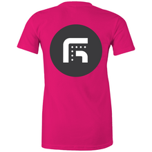 Load image into Gallery viewer, Reality Games AS Colour - Women's Maple Tee (Small Logo) - Reality Games Australia
