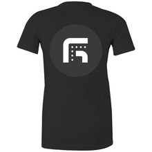 Load image into Gallery viewer, Reality Games AS Colour - Women's Maple Tee (Large Logo) - Reality Games Australia