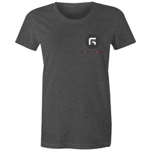 Load image into Gallery viewer, Reality Games AS Colour - Women's Maple Tee (Small Logo) - Reality Games Australia