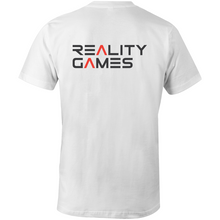 Load image into Gallery viewer, Reality Games AS Colour Organic Tee (Large Logo) - Reality Games Australia