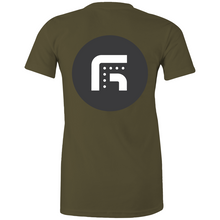 Load image into Gallery viewer, Reality Games AS Colour - Women's Maple Tee (Large Logo) - Reality Games Australia