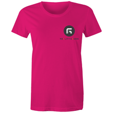 Load image into Gallery viewer, Reality Games AS Colour - Women's Maple Tee (Small Logo) - Reality Games Australia