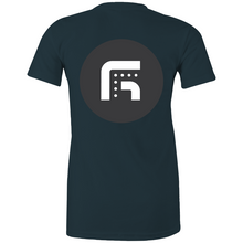 Load image into Gallery viewer, Reality Games AS Colour - Women's Maple Tee (Large Logo) - Reality Games Australia