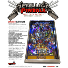 Load image into Gallery viewer, Metallica Limited Edition Pinball Machine - Reality Games Australia