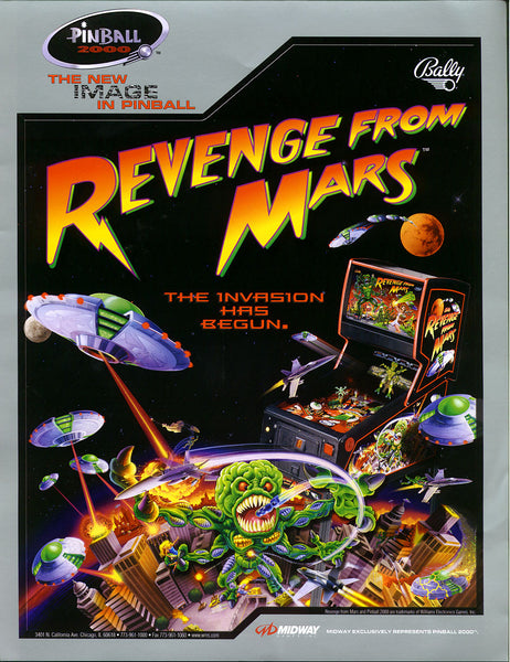 Bally's Revenge From Mars Coming Soon!