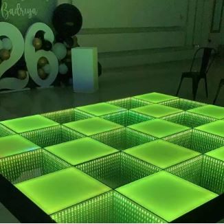LED MAGNETIC INFINITE DANCE FLOOR (2x4.5m) - Reality Games Australia