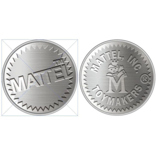 Token - Mattel - Silver - Reality Games Australia
