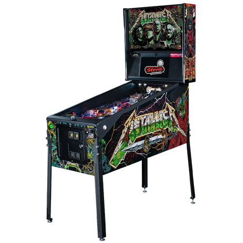 Metallica Remastered Premium Pinball Machine - Reality Games Australia
