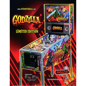 Godzilla Limited Edition Pinball Machine