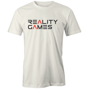 Reality Games AS Colour Organic Tee (Text Logo) - Reality Games Australia