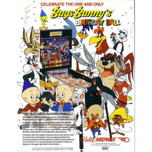 Load image into Gallery viewer, Bugs Bunny Birthday Ball Pinball Machine - Reality Games Australia