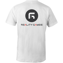 Load image into Gallery viewer, Reality Games AS Colour Organic Tee (Text Logo) - Reality Games Australia