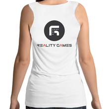 Load image into Gallery viewer, Reality Games AS Colour Tulip - Womens Singlet (Limited Logo) - Reality Games Australia