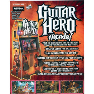 Guitar Hero Arcade Machine - Reality Games Australia