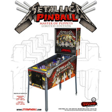 Load image into Gallery viewer, Metallica Limited Edition Pinball Machine - Reality Games Australia