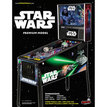 Load image into Gallery viewer, Star Wars Premium Pinball Machine - Reality Games Australia