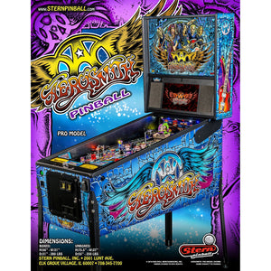 Aerosmith Pro Pinball Machine - Reality Games Australia