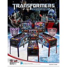 Load image into Gallery viewer, Transformers Limited Edition Combo Pinball Machine - Reality Games Australia