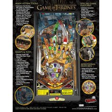 Load image into Gallery viewer, Game of Thrones Pro Pinball Machine - Reality Games Australia