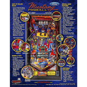 Mustang Pro Pinball Machine - Reality Games Australia