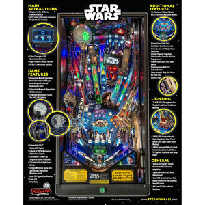 Star Wars Premium Pinball Machine - Reality Games Australia