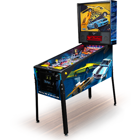 Mustang Boss Premium Pinball Machine - Reality Games Australia
