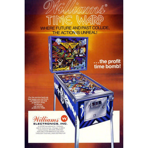 Time Warp Pinball Machine - Reality Games Australia